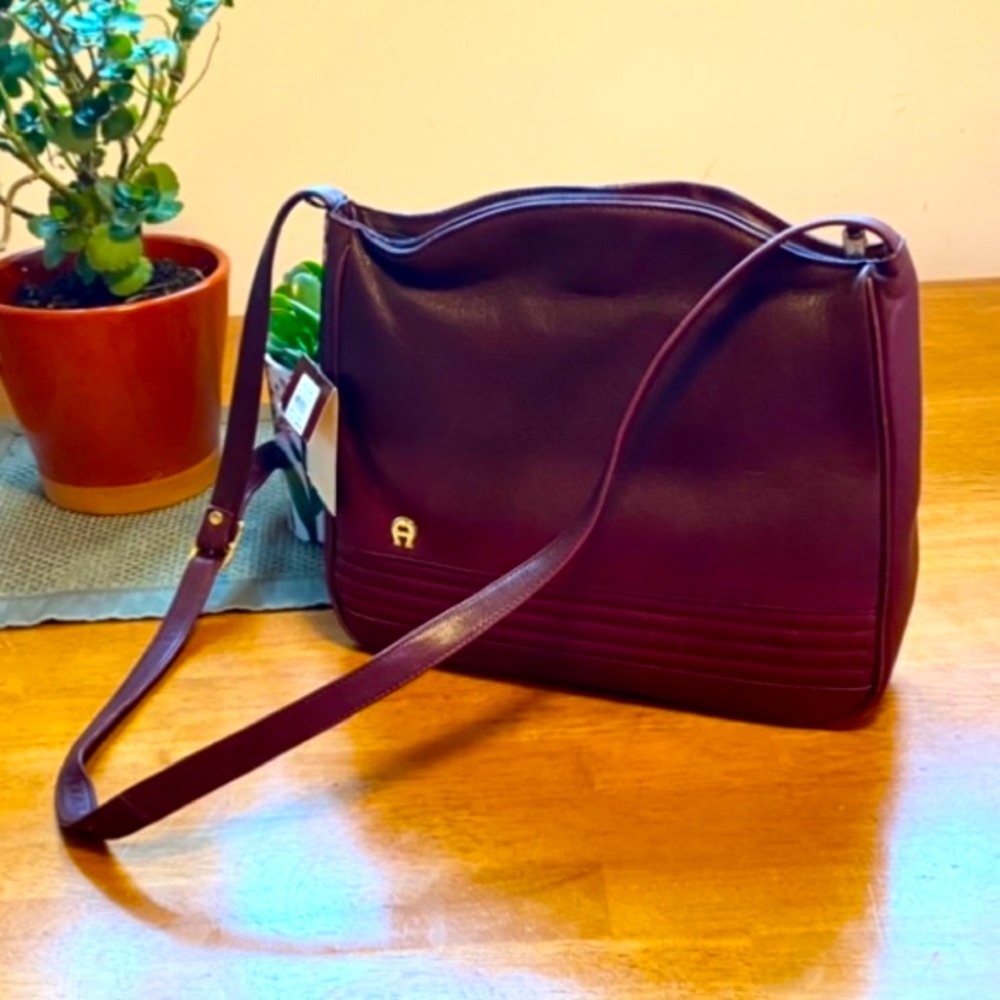 Etienne Aigner Burgundy Purse BRAND NEW